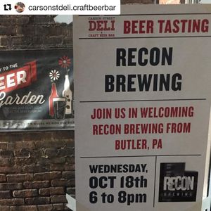 Image post by @reconbrewing on Instagram