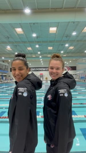 Video post by @SIUSwimDive on Facebook