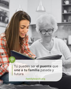 Image post by @familysearchesp on Instagram