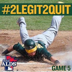 Image post by @athletics on Instagram