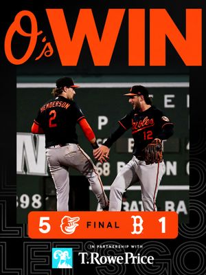 Image post by @orioles on Instagram