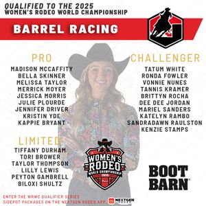 Image post by @womensrodeo on Instagram
