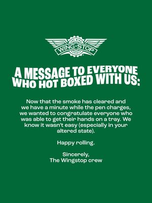 Image post by @wingstop on Instagram