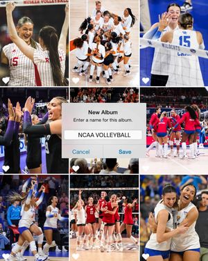 Image post by @ncaavolleyball on TikTok