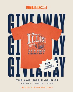 Image post by @illinois.nil.store on Instagram
