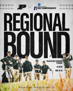 Image post by @PurdueMensGolf on Twitter