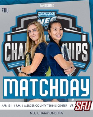 Image post by @fduknights_tennis on Instagram
