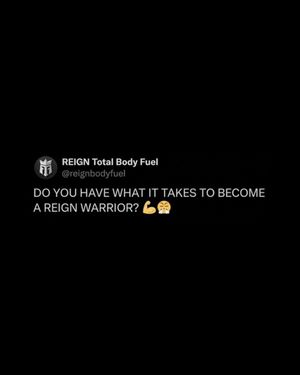 Image post by @reignbodyfuel on Instagram
