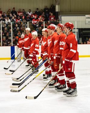 Image post by @Detroit Red Wings Alumni Association on Facebook