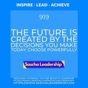 Image post by @sascha.leadership on Instagram