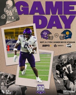 Image post by @sfa_football on Instagram