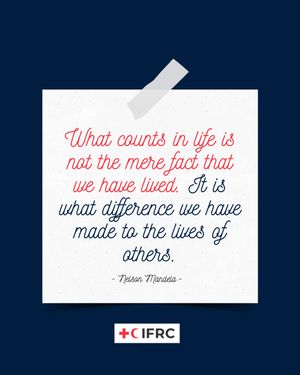 Image post by @ifrc on Instagram