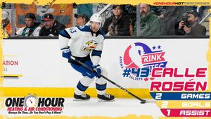 Image post by @ColoradoEagles on Twitter