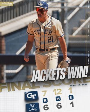 Image post by @gt_baseball on Instagram