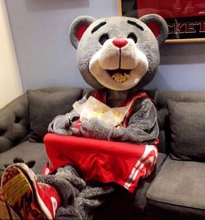 Image post by @rocketsmascotclutch on Instagram