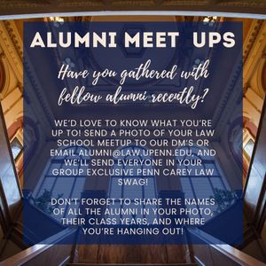 Image post by @penncareylaw_alumni on Instagram