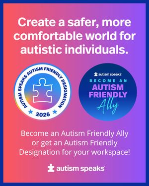Image post by @autismspeaks on Instagram