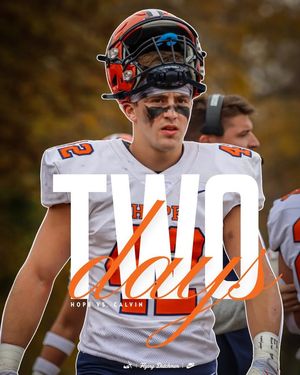 Image post by @hopecollegefootball on Facebook
