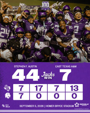 Image post by @sfa_football on Instagram