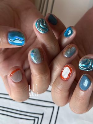 Image post by @111nail_omotesando on Instagram