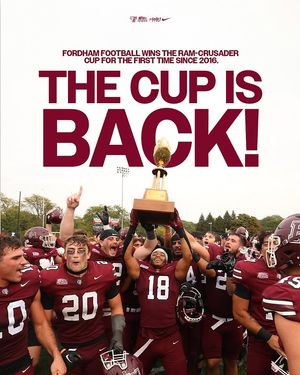 Image post by @fordhamfootball on Instagram
