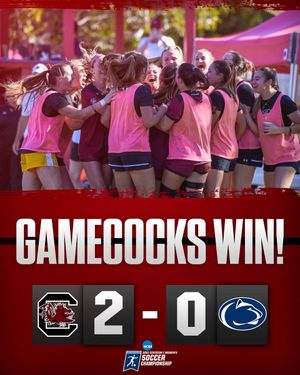 Image post by @GamecockWSoccer on Twitter