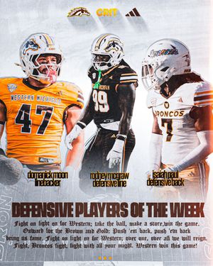 Image post by @WMU_Football on Twitter