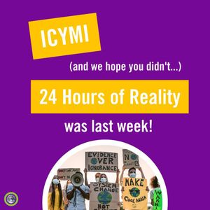 Image post by @climatereality on Instagram
