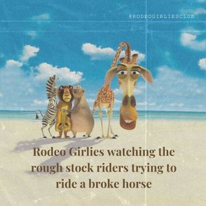 Image post by @rodeogirliesclub on Instagram