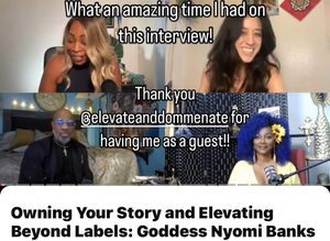 Image post by @therealnyomibanks on Instagram
