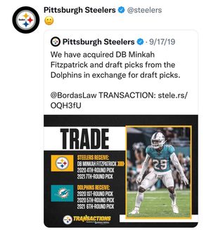Image post by @steelers on Instagram