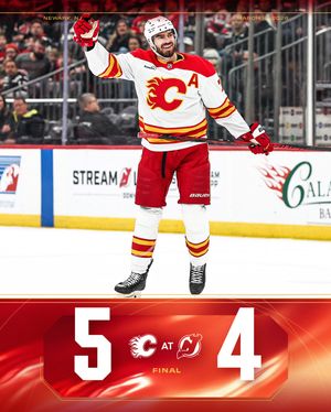 Image post by @nhlflames on Instagram