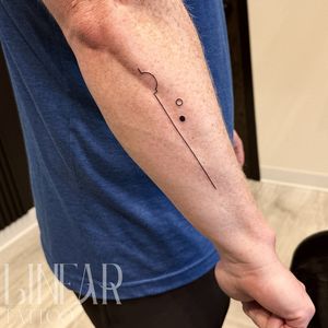 Image post by @christina.lineartattoo on Instagram