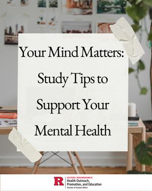Image post by @rustudenthealth on Instagram