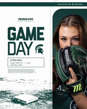 Image post by @msu_softball on Instagram