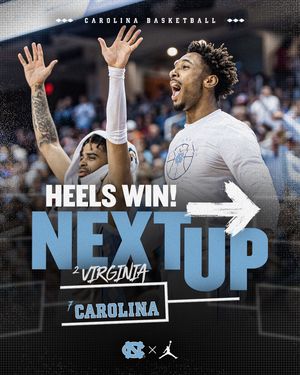 Image post by @unc_basketball on Instagram