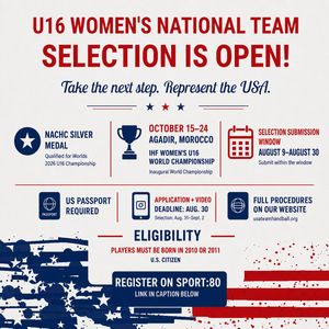 Image post by @usateamhandball on Instagram
