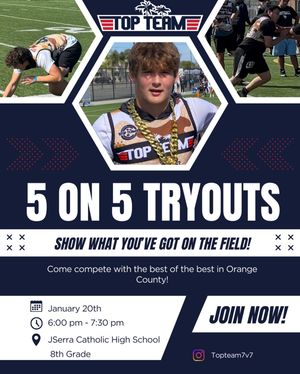 Image post by @topteam7v7 on Instagram