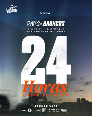 Image post by @broncosespanol on Instagram