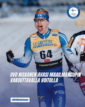 Image post by @olympicteamfinland on Instagram