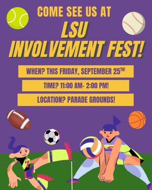 Image post by @lsu_saa on Instagram