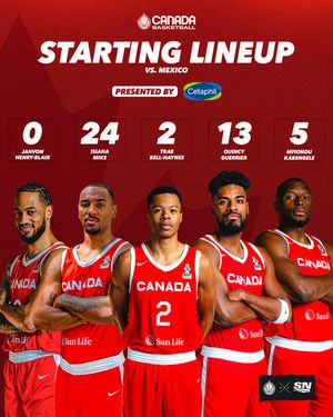 Image post by @canadabasketball on Instagram
