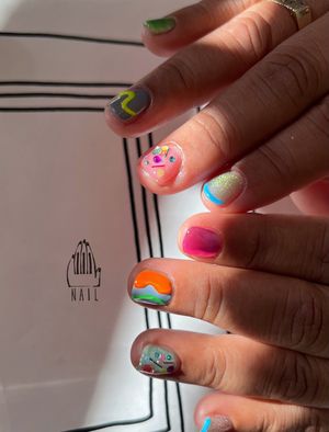 Image post by @111nail_omotesando on Instagram