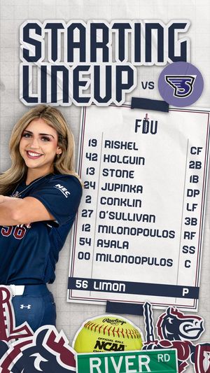 Image post by @FDUKnightsSB on Twitter