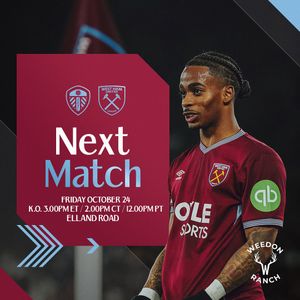 Image post by @westham_us on Instagram