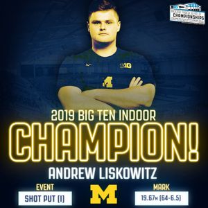Image post by @umichtrack on Instagram