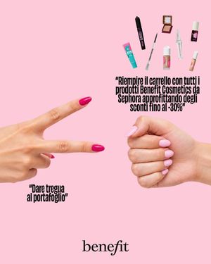 Image post by @benefitcosmeticsitaly on Instagram