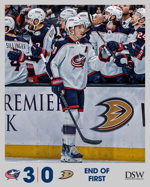 Image post by @BlueJacketsNHL on Twitter