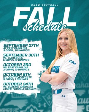 Image post by @uncwsoftball on Instagram