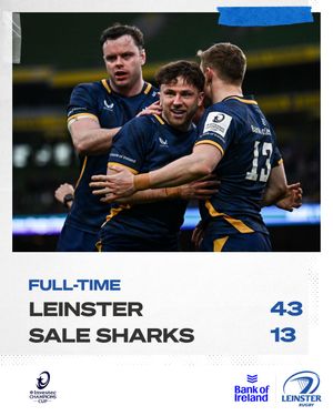 Image post by @leinsterrugby on Instagram